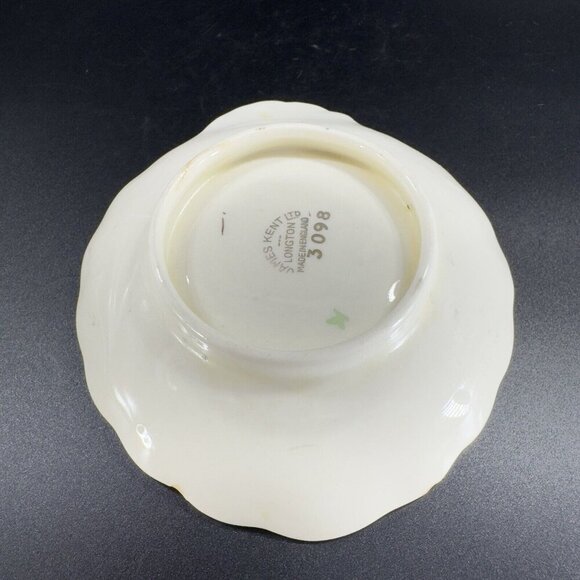 Vintage James Kent Longton Porcelain Spoon Rest Floral Pattern Painted England - Picture 9 of 15